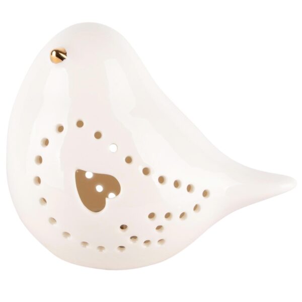 Oiseau Porcelaine Leds