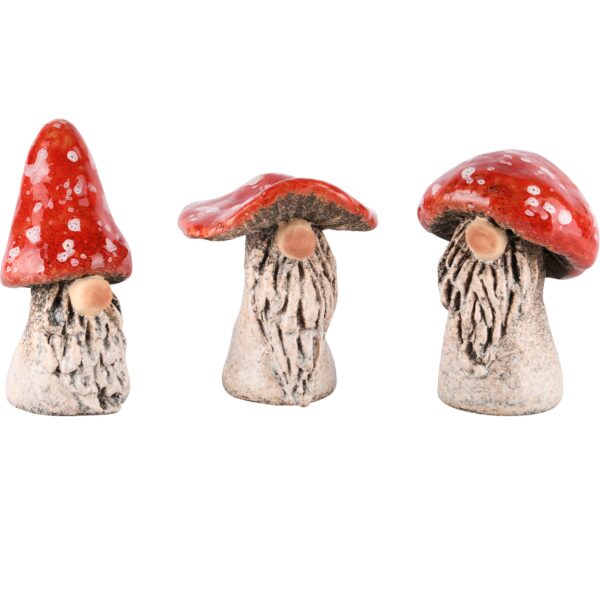 Gnome Champignon Déco