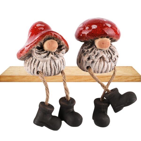 Gnome Champignon av/jambes