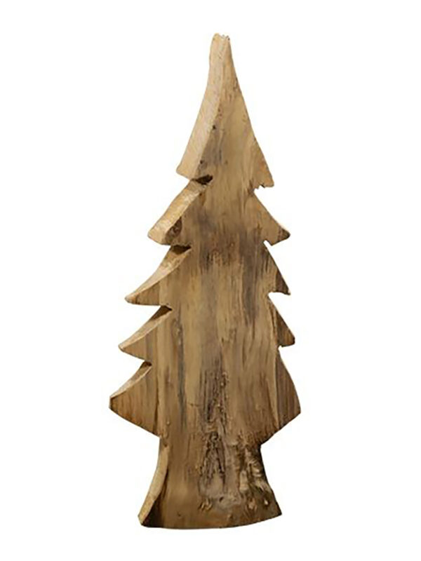 Décor Sapin Bois ht 80cm